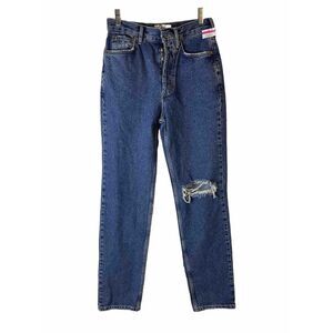 We The Free Lasso Straight Leg‎ High Rise Button Fly. Jeans Sz 26 NWT